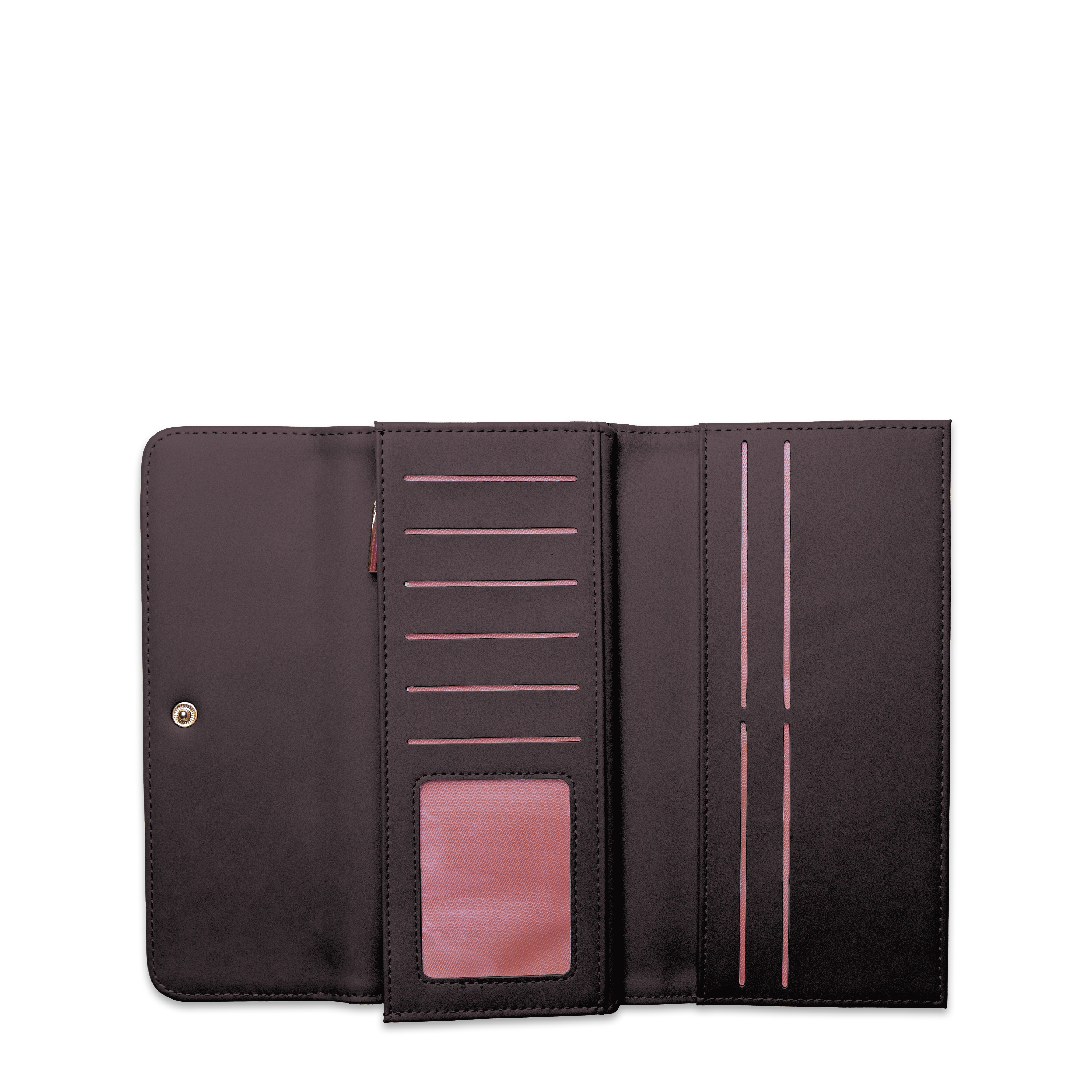 Portafoglio Trifold Con Patta Audrey