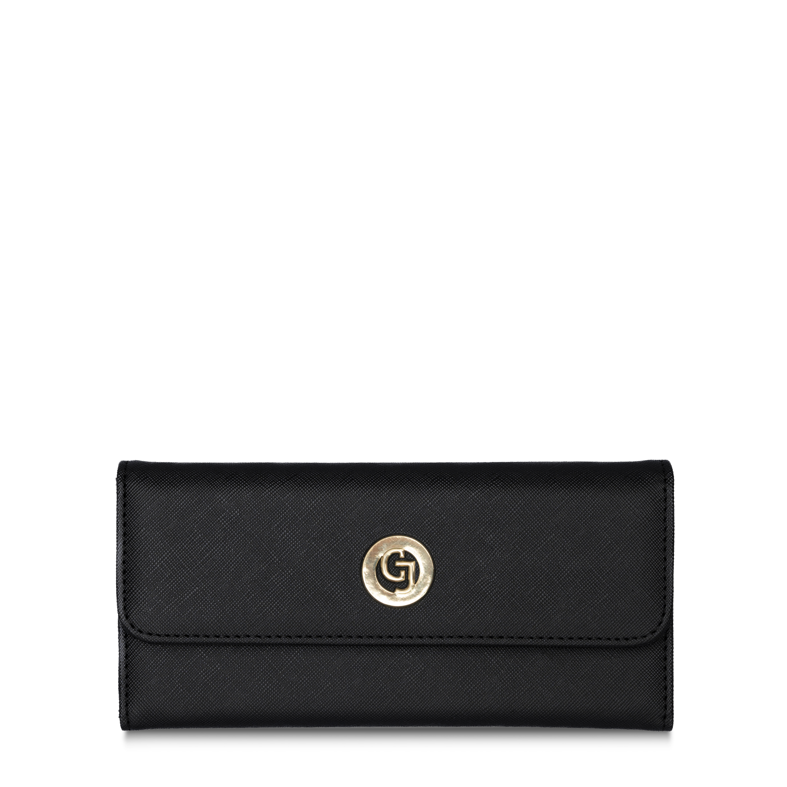 Portafoglio Trifold Con Patta Claire