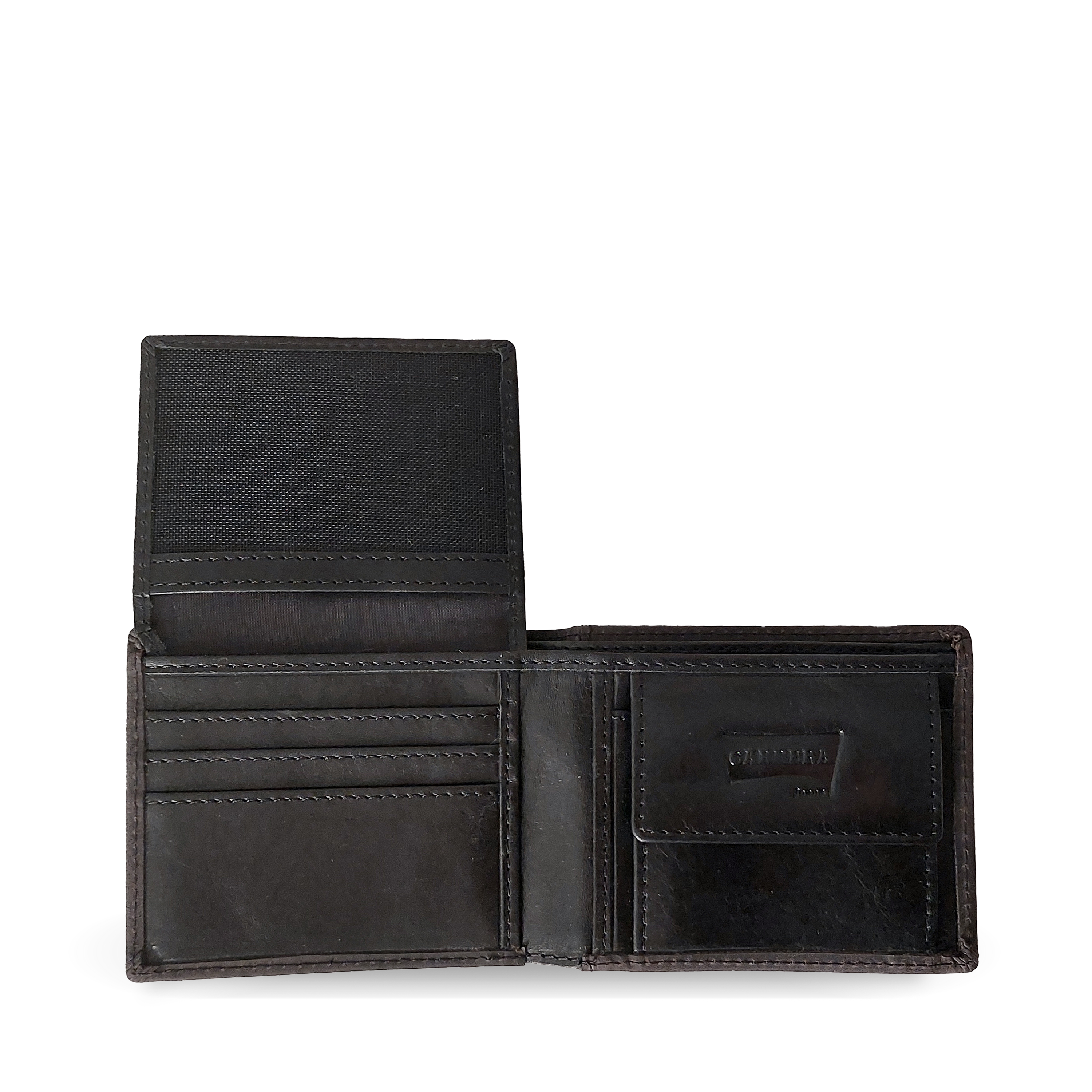 Portafoglio Trifold Piccolo Con Portadocumenti Brazil