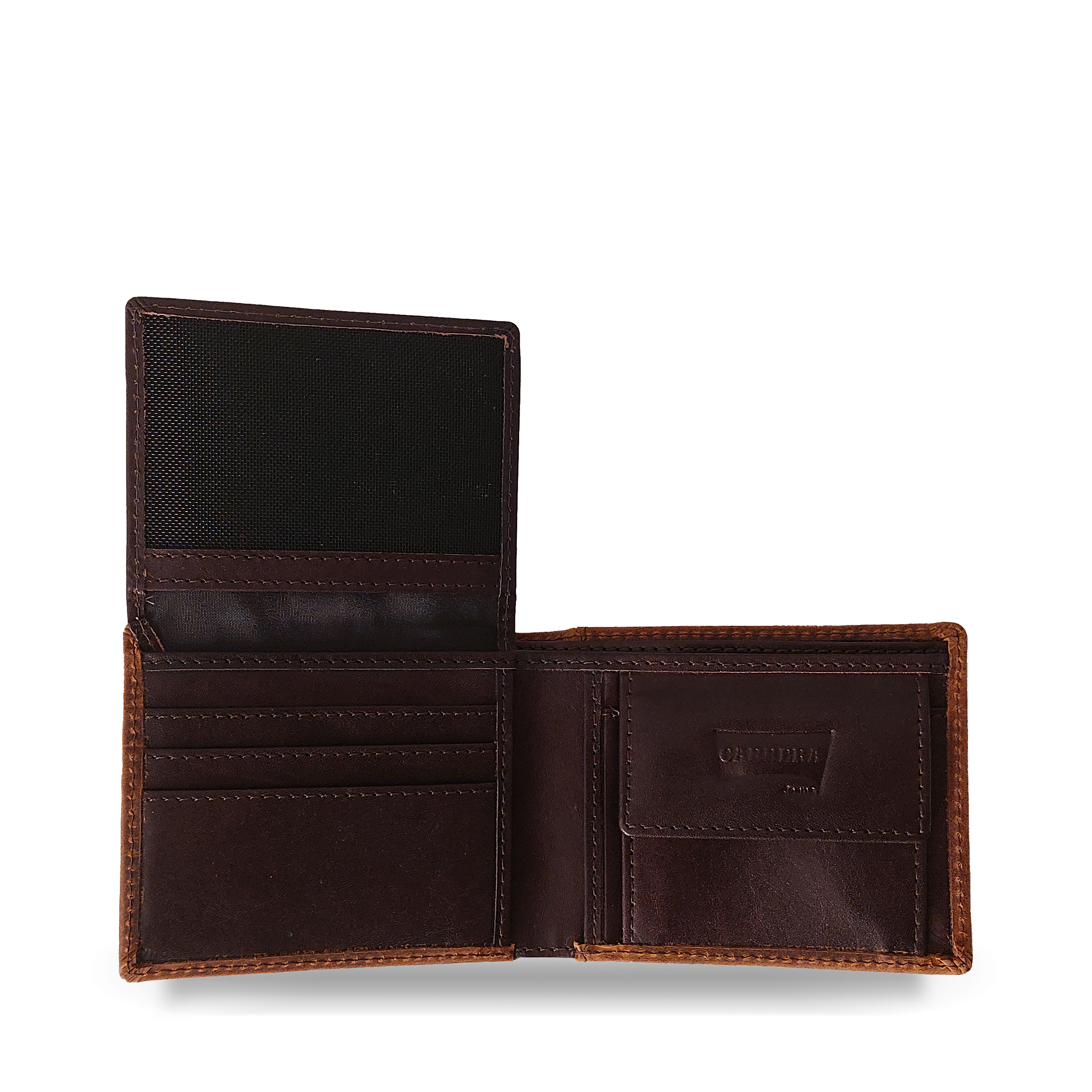 Portafoglio Trifold Piccolo Con Portadocumenti Brazil