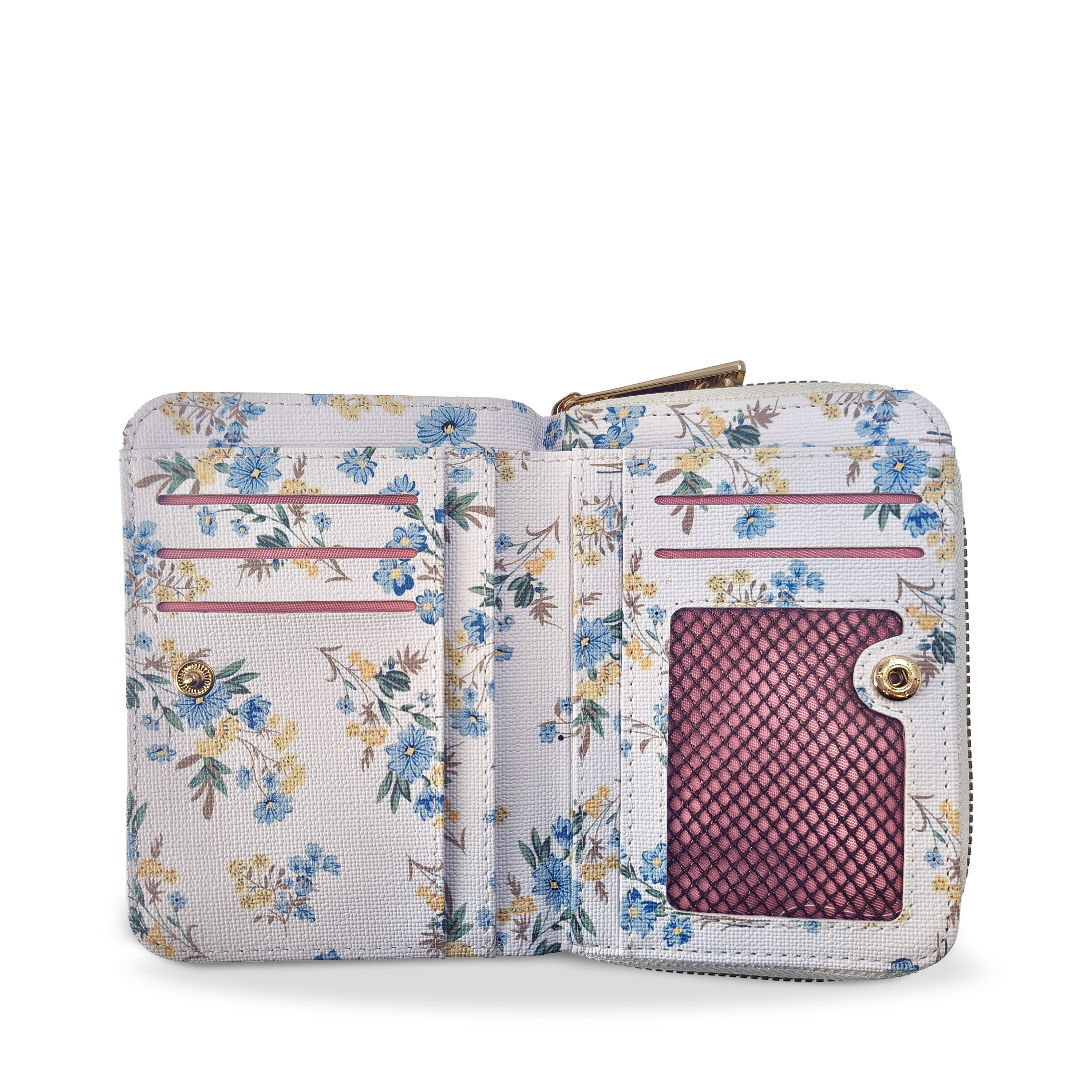 Portafoglio Zip Con Portacarte Claire