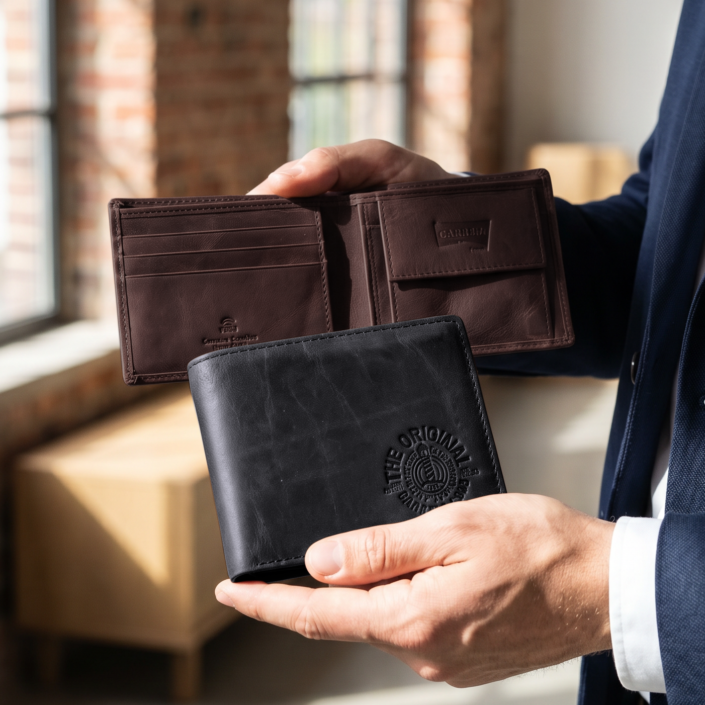 Portafoglio Bifold Con Portadocumenti Colorado