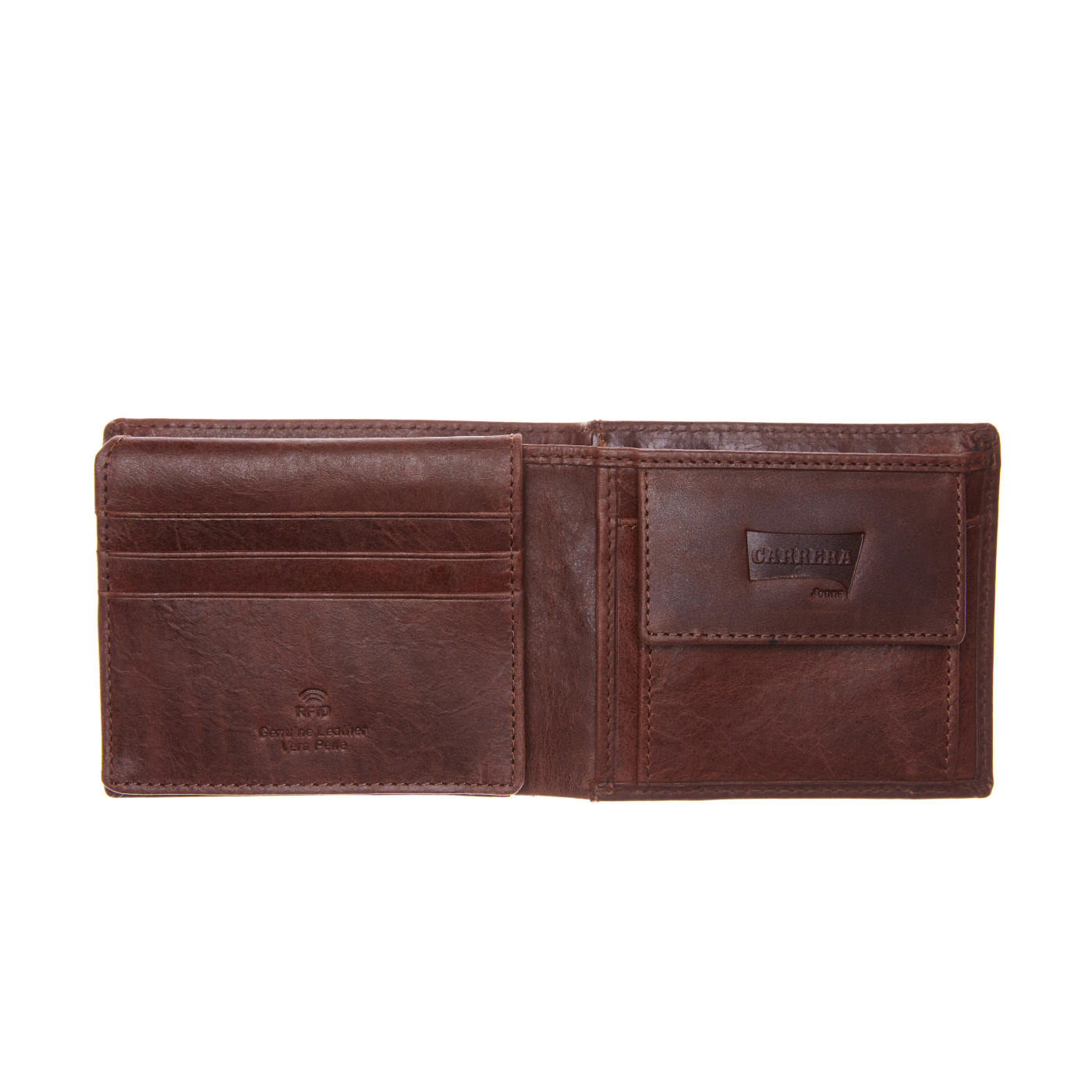 Portafoglio Trifold Con Porta Documenti El Paso