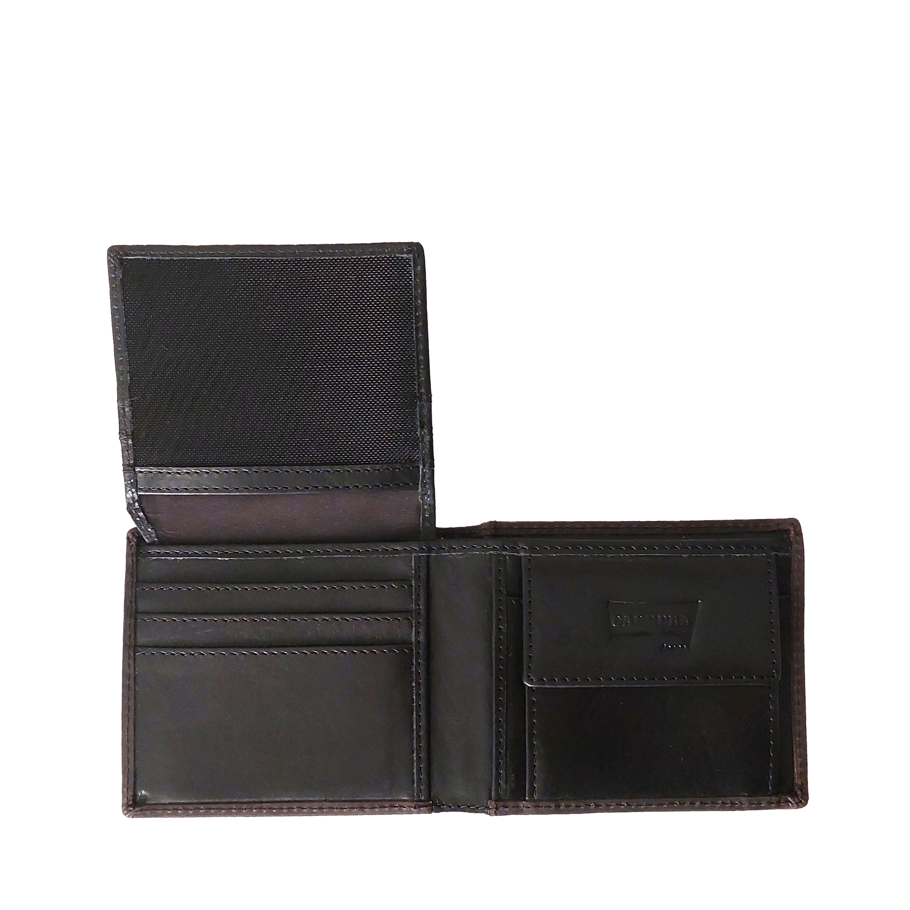 Portafoglio Trifold Con Portadocumenti Brazil