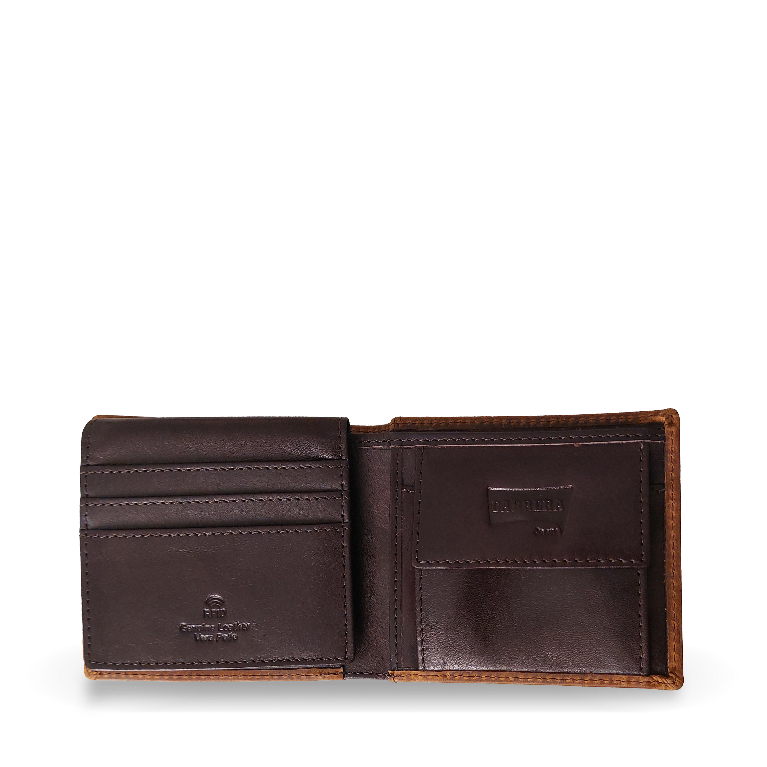 Portafoglio Trifold Con Portadocumenti Brazil