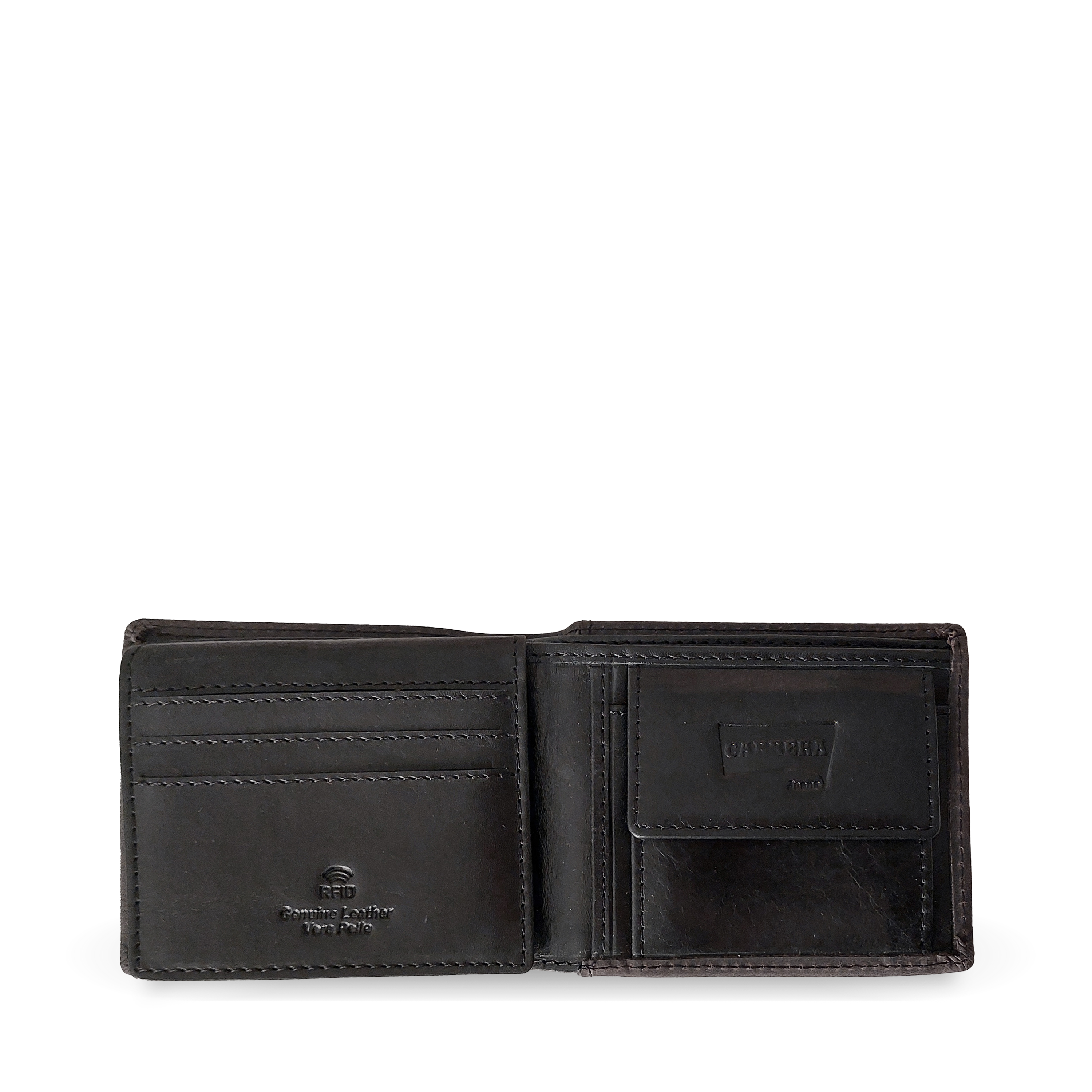 Portafoglio Trifold Piccolo Con Portadocumenti Brazil
