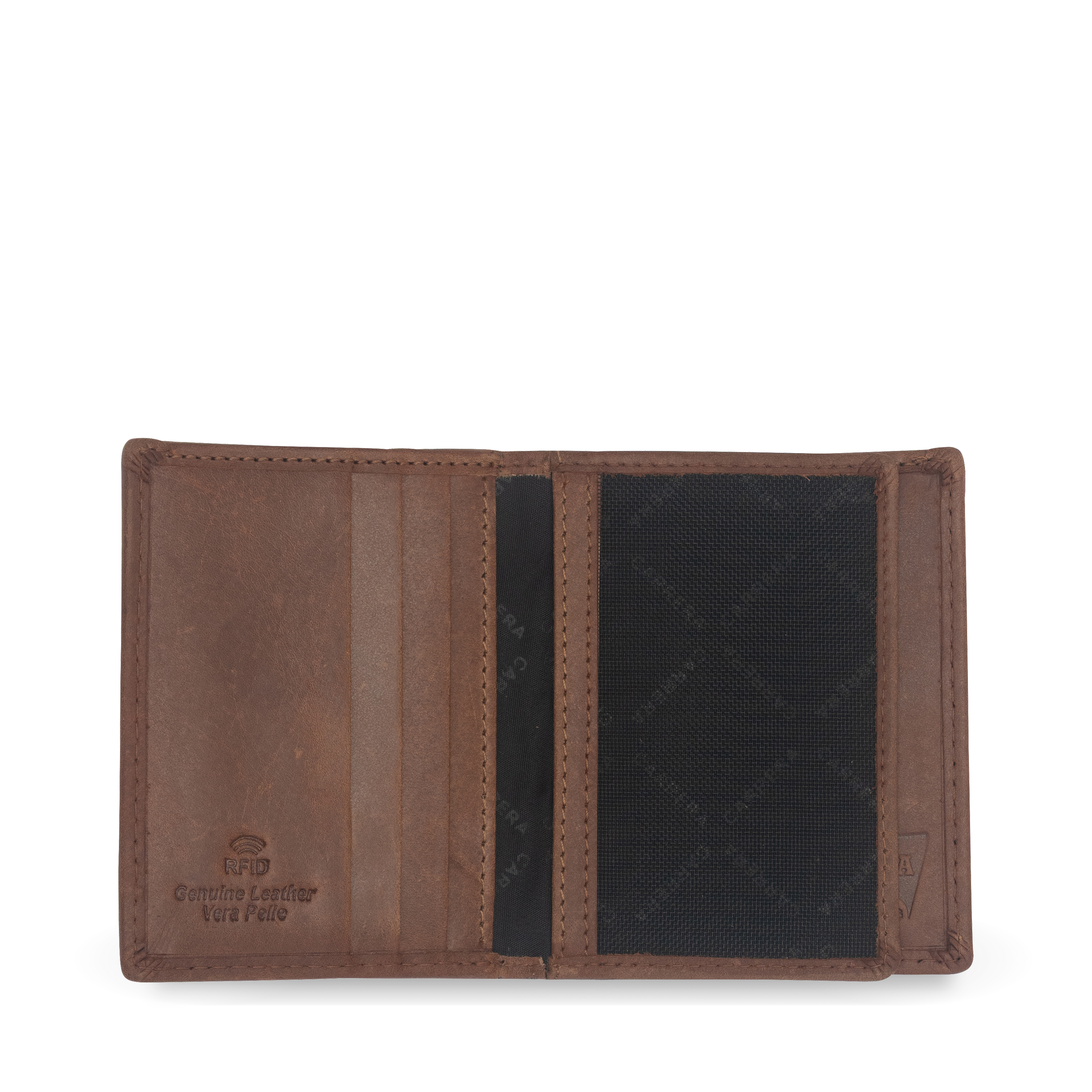Portafoglio Trifold Verticale Con Portadocumenti Keywest