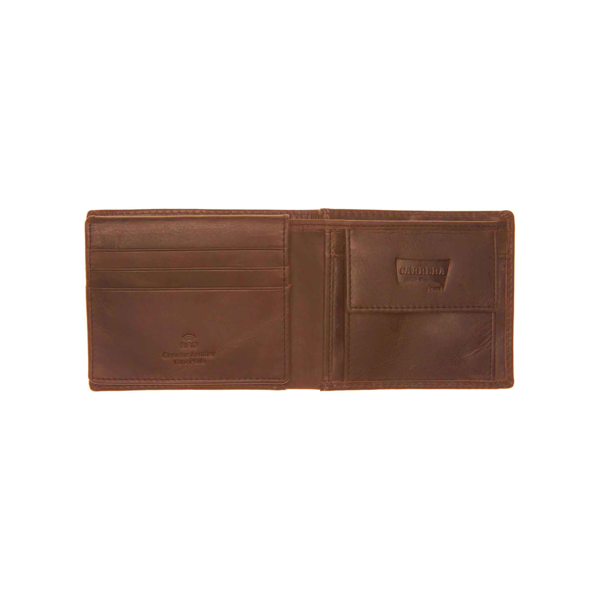 Portafoglio Trifold Piccolo Con Portadocumenti Colorado