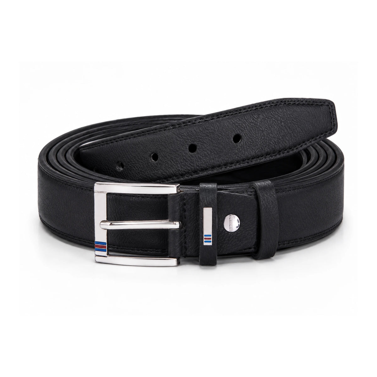 Cintura con fibbia lucida Carrera Accessori Nero