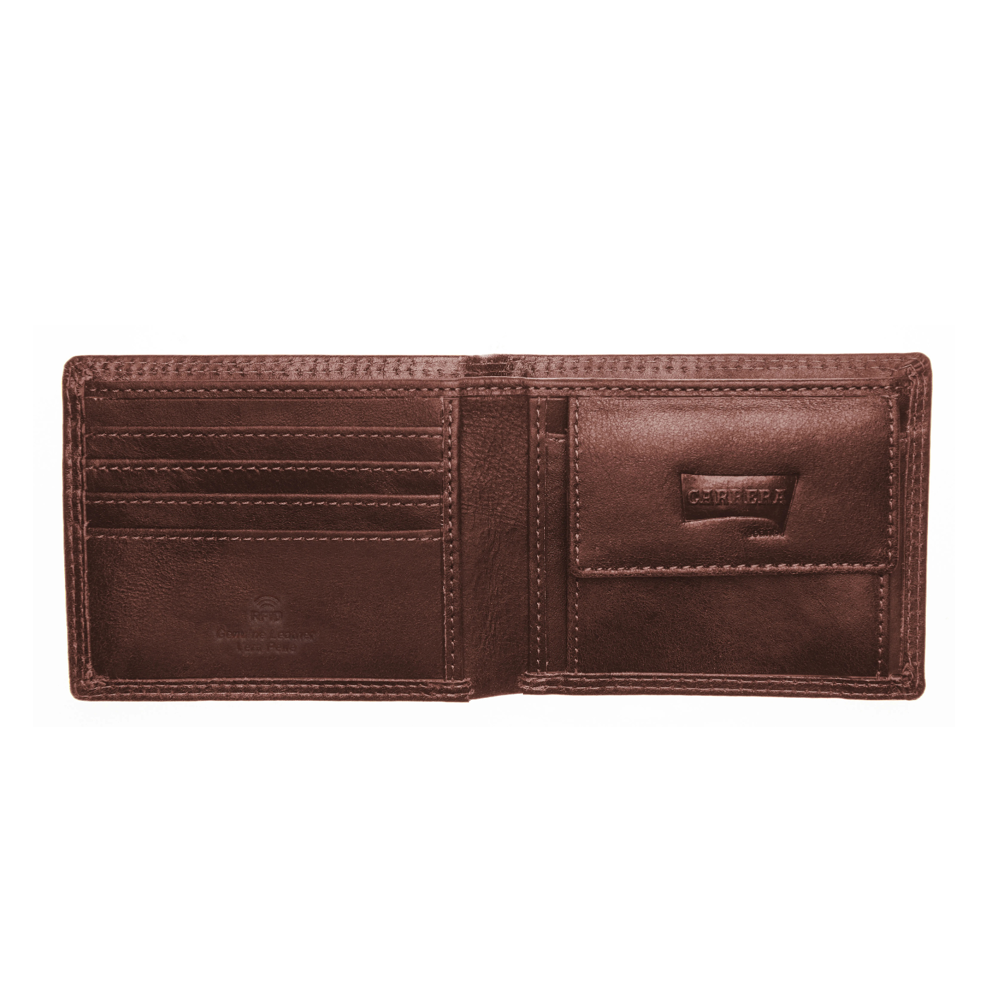 Portafoglio Bifold Orizzontale Con Portamonete El Paso