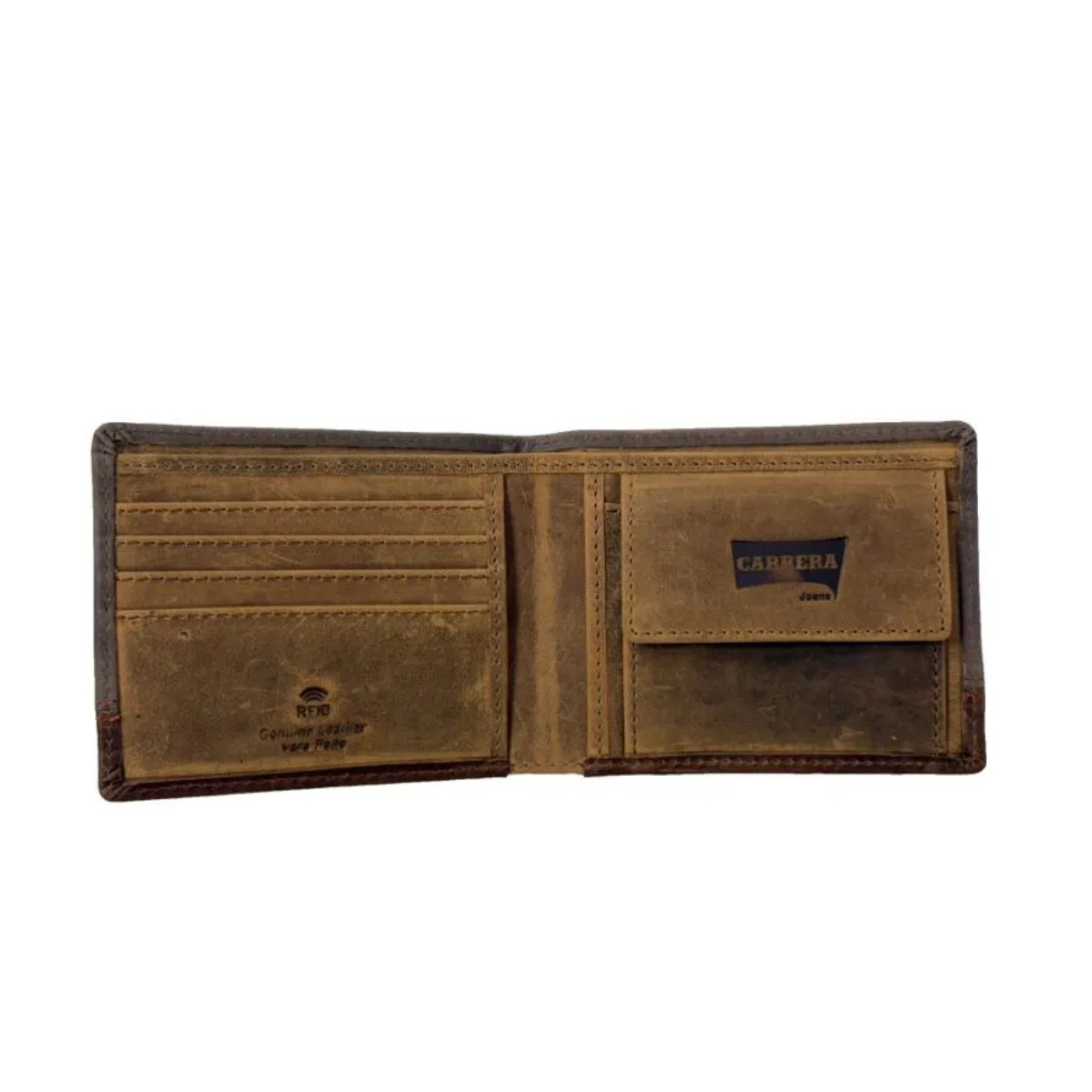 Portafoglio Bifold Orizzontale Con Portamonete Dev